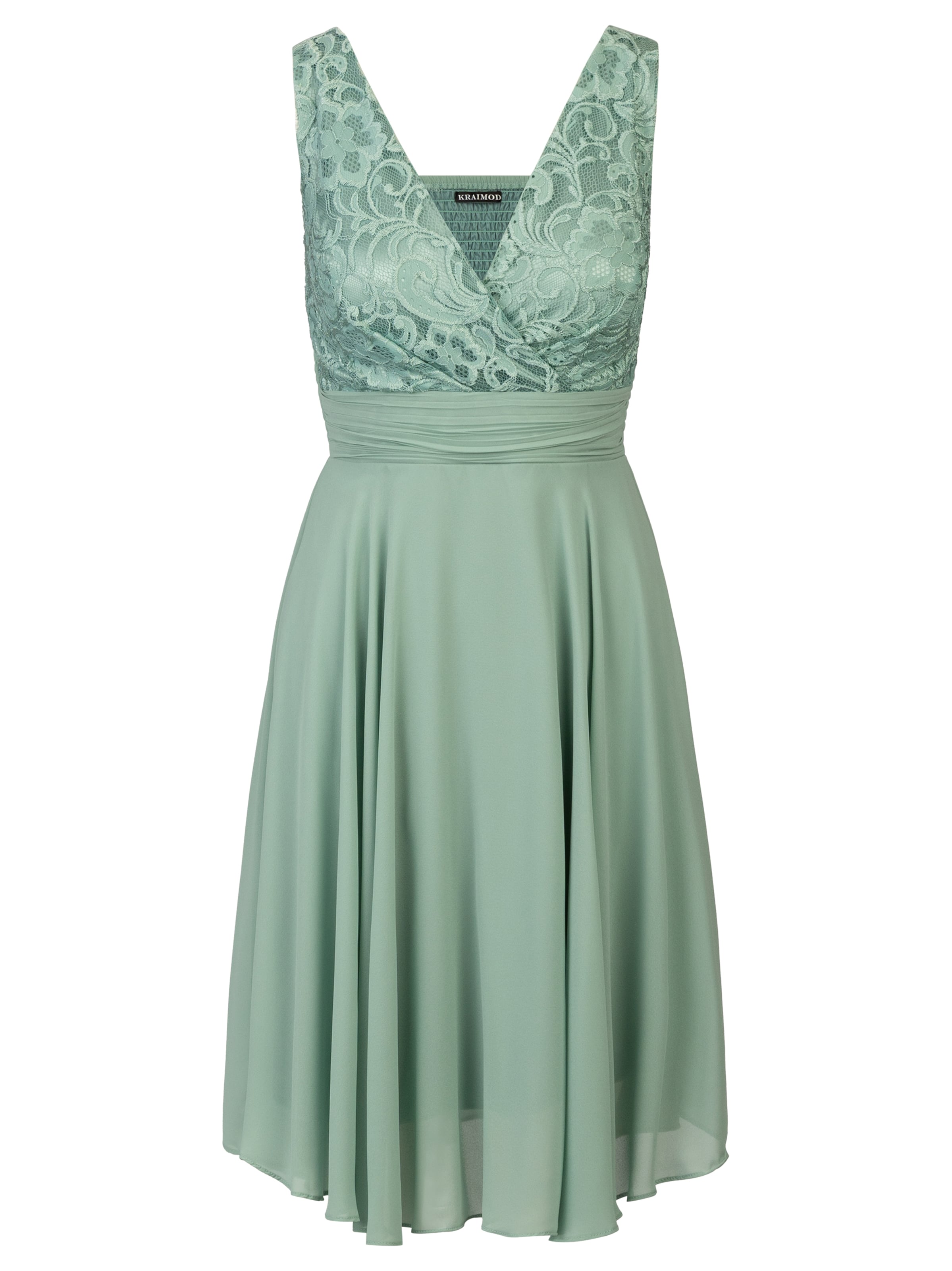 Rochie de cocktail de la Kraimod pe verde: față