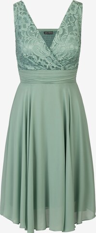 Kraimod - Vestido de gala en verde: frente