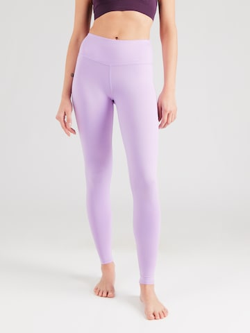 Hey Honey Skinny Sportsbukser i lilla: forside