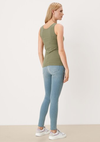 Top di s.Oliver in verde