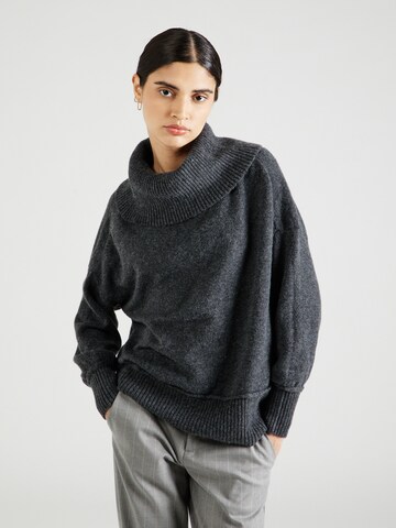 Pull-over 'HAZEL' ONLY en gris : devant