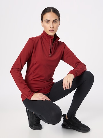 PROTEST Athletic Sweatshirt 'FABRIZ' in Red