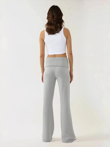 Hiccup Flared Hose in Grau