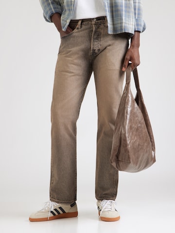 LEVI'S ® Regular Jeans in Bruin: voorkant