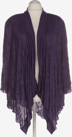Sempre Piu Sweater & Cardigan in 4XL in Purple: front