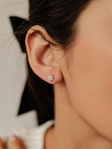 Hey Happiness Ohrringe 'Sunburst' in Gold: Vorderseite