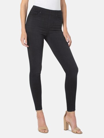 Liverpool Skinny Jeans 'Chloe' in Zwart: voorkant