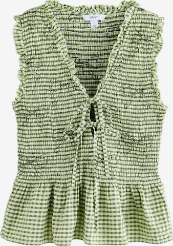 Chemisier Next en vert : devant