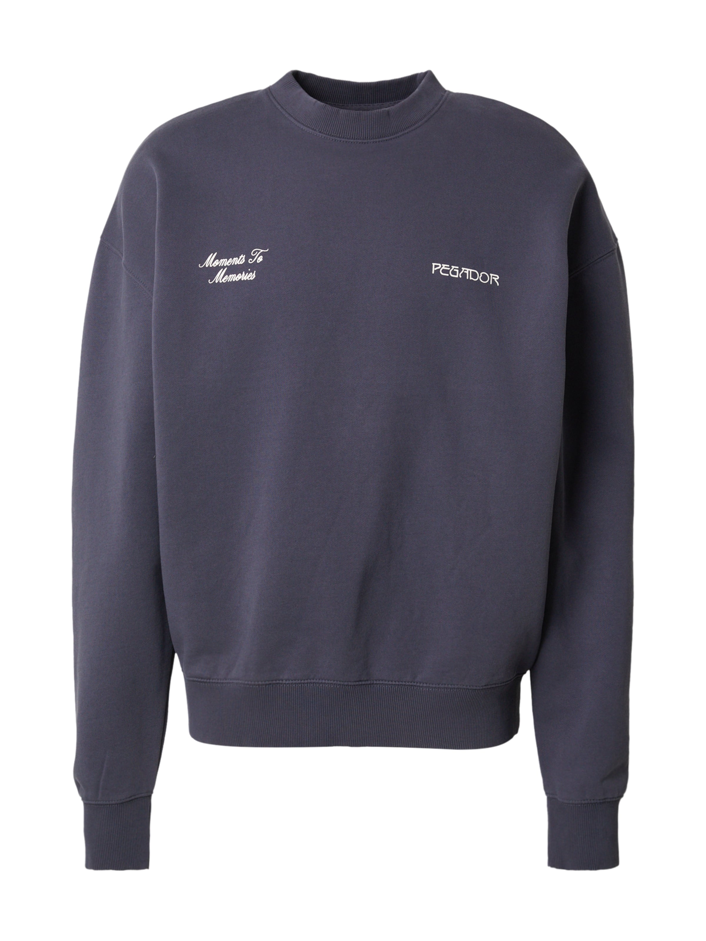 Felpa 'Zernez' Pegador di colore blu scuro / bianco, Visualizzazione prodotti