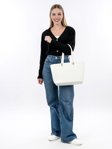 Emily & Noah Shopper 'Drancy' in Wit: voorkant