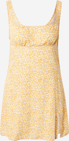 Motel Summer Dress 'Mehra' in Yellow: front