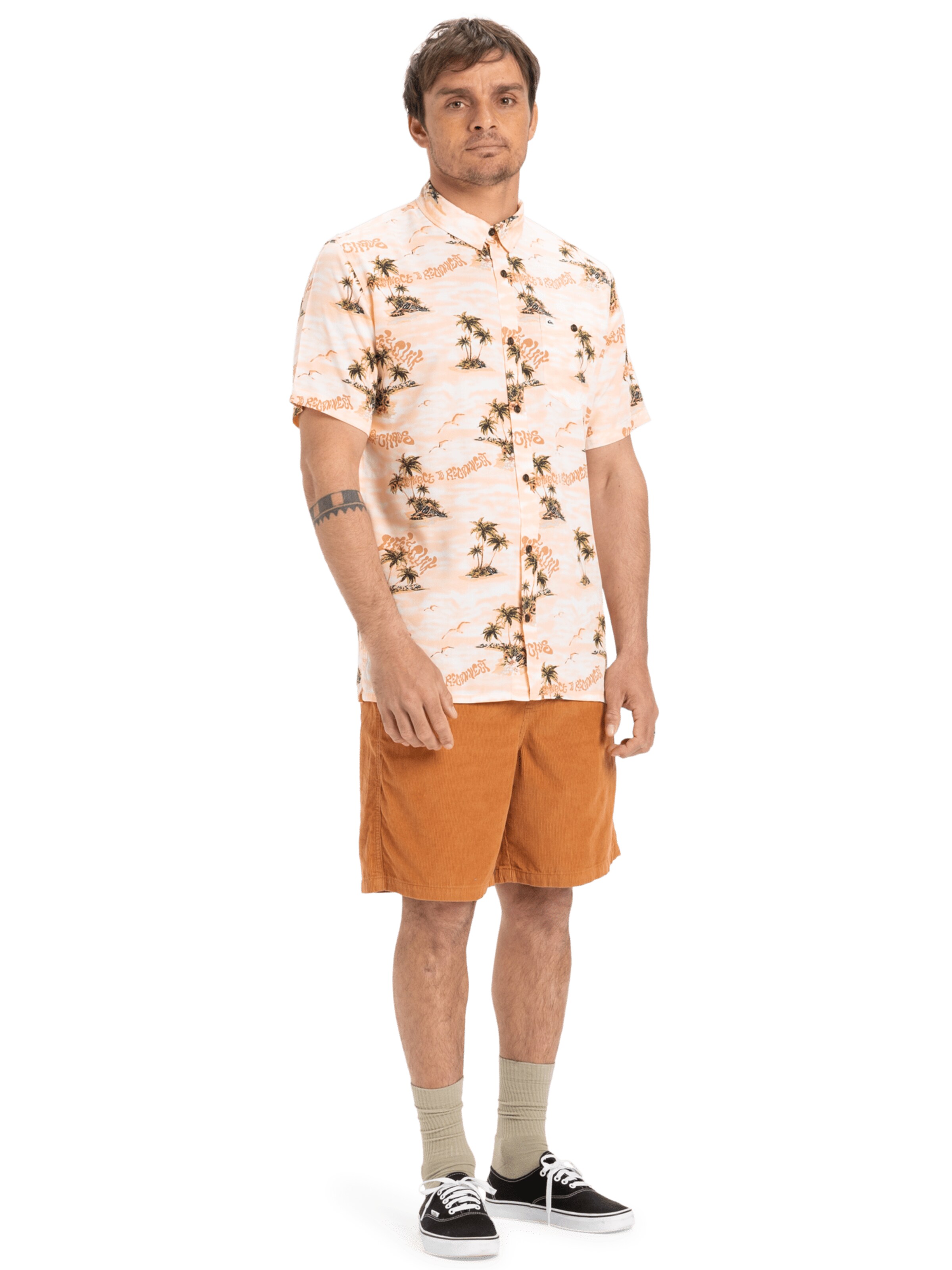 QUIKSILVER Regular fit Overhemd 'Safe Paradise' in Gemengde kleuren