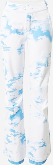 ROXY Pantalon de sport 'CHLOE' en turquoise / blanc, Vue avec produit
