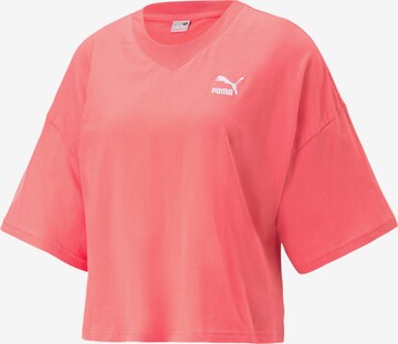 PUMA Shirt in Oranje: voorkant