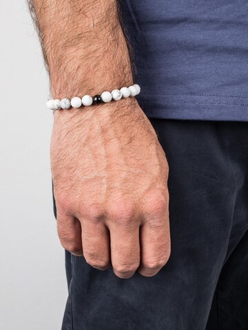 Akitsune Bracelet 'Globae' in White: front