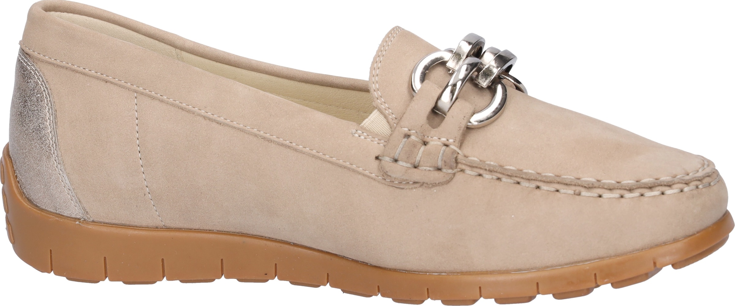 WALDLÄUFER Moccasins in Beige