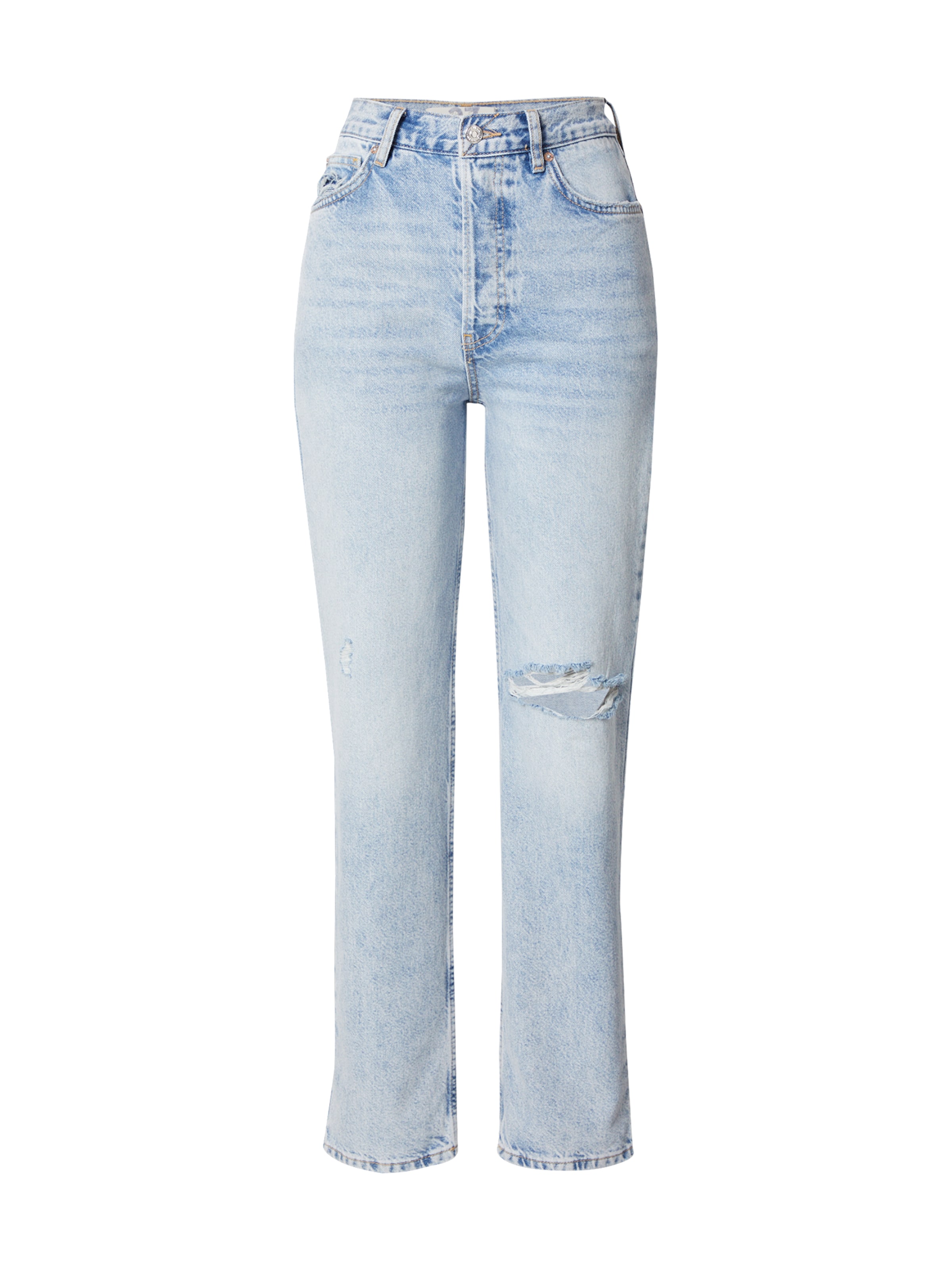Free People Regular Jeans 'THE LASSO' in Blau: Vorderseite