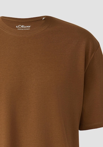 T-Shirt s.Oliver en marron