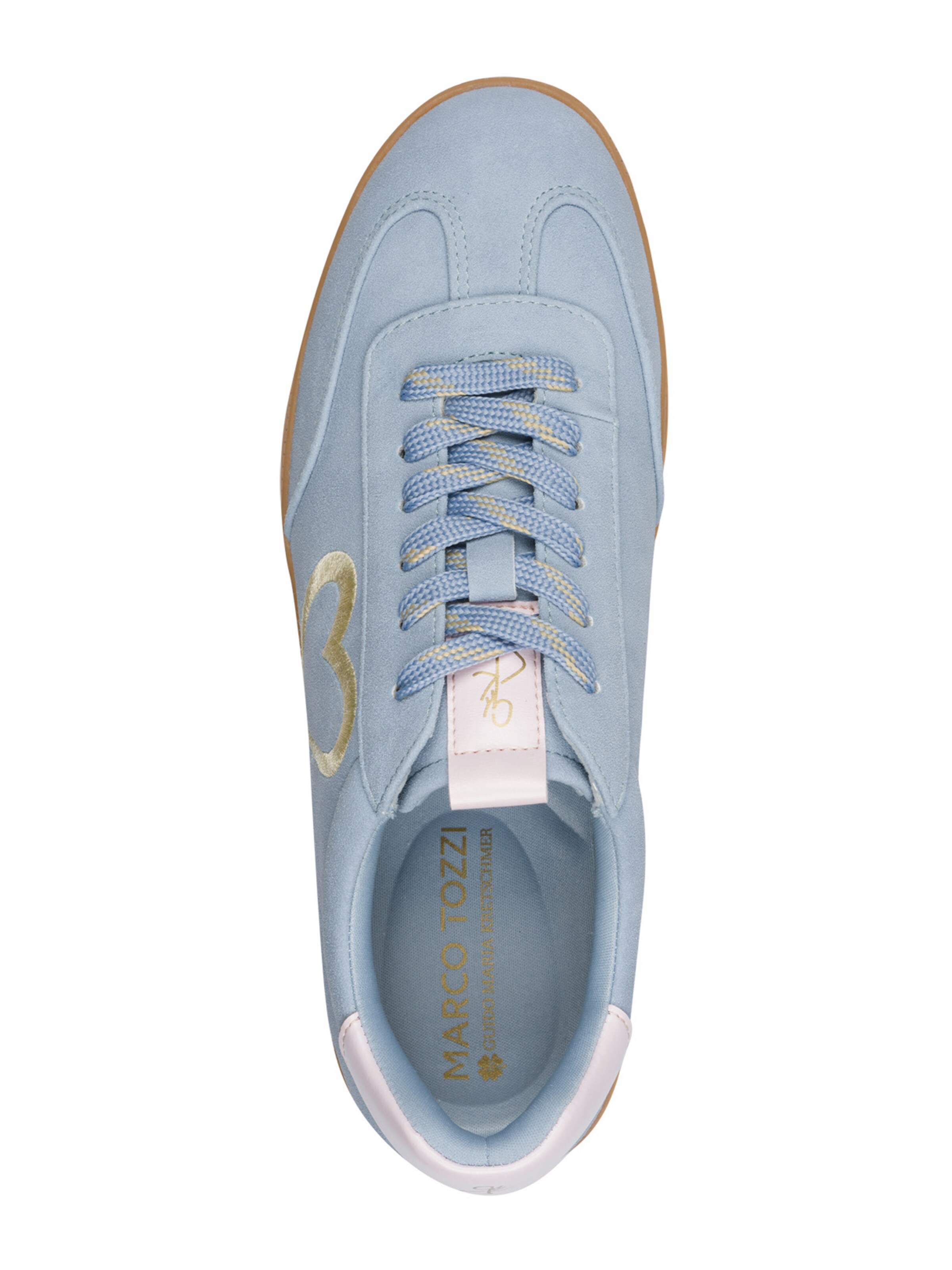 Baskets basses MARCO TOZZI by GUIDO MARIA KRETSCHMER en bleu