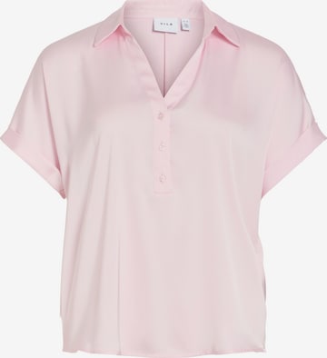 VILA Bluse 'VIEnna Ravenna' in Pink: Vorderseite