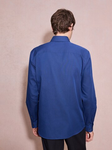 Coupe slim Chemise Next en bleu