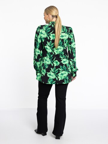 YOEK Blouse in Groen