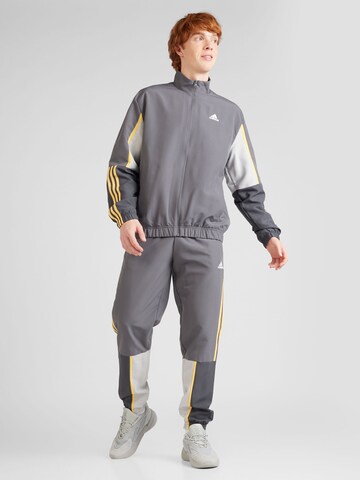 ADIDAS SPORTSWEAR Trainingsanzug in Grau: predná strana