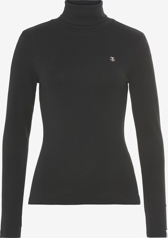 DELMAO Shirt in Black: front