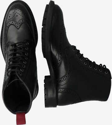 Ted Baker Lace-Up Boots 'WADELAN' in Black