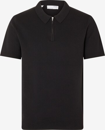 T-Shirt SELECTED HOMME en noir : devant