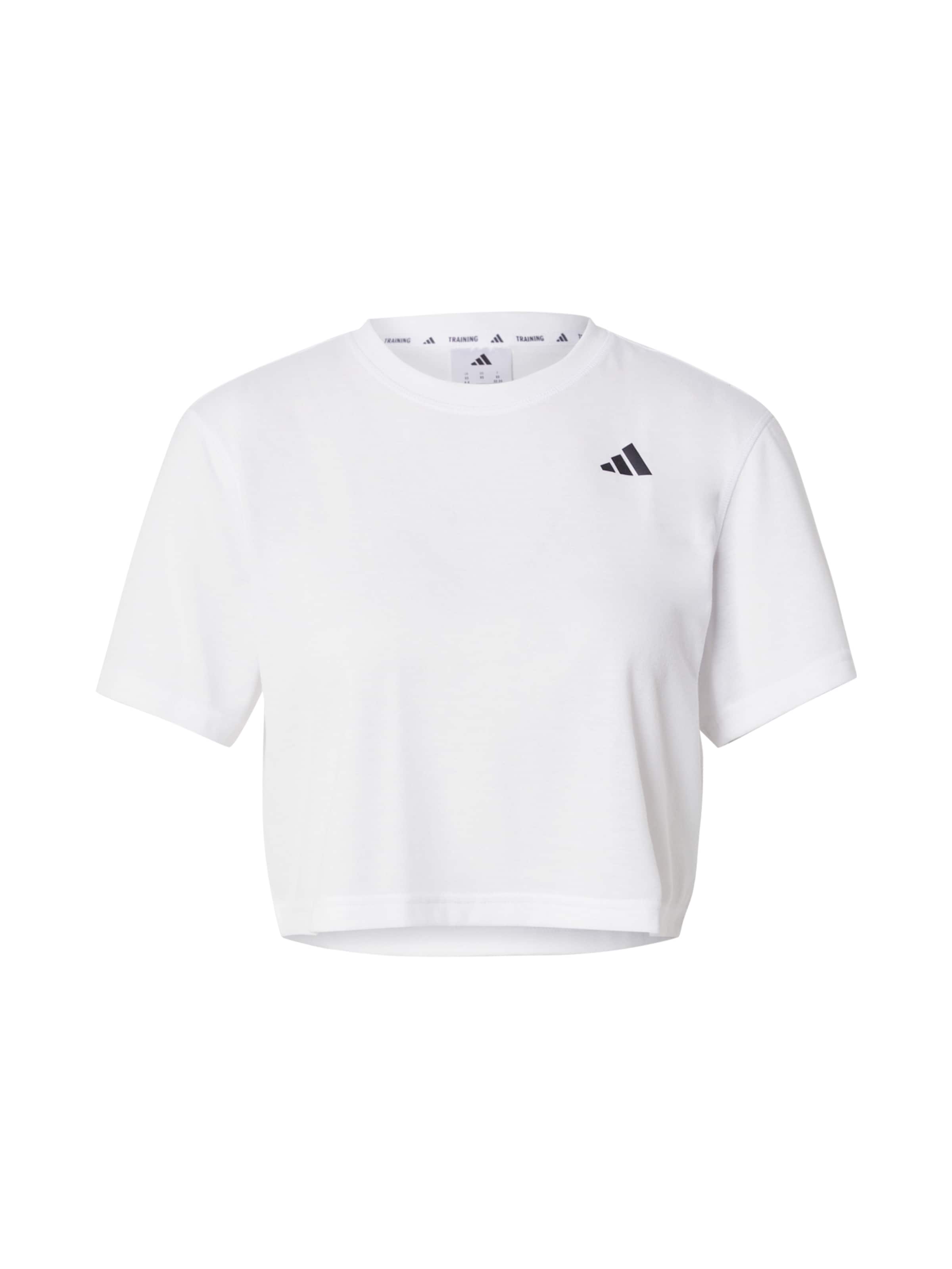 ADIDAS PERFORMANCE Sportshirt 'Te Min' in Weiß: Vorderseite