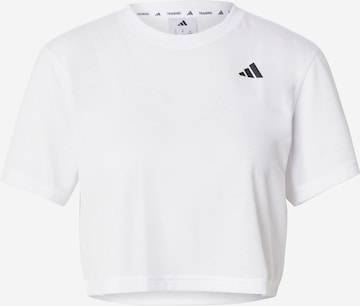 T-shirt fonctionnel 'Te Min' ADIDAS PERFORMANCE en blanc : devant