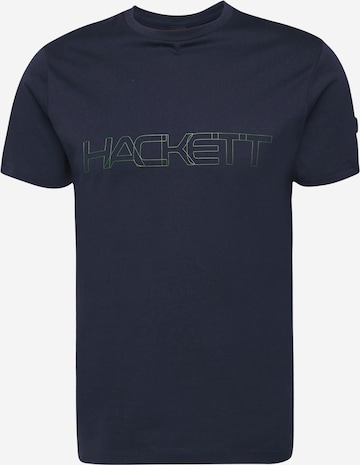 Hackett London Tričko – modrá: přední strana