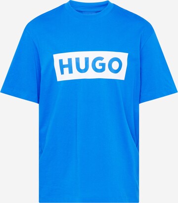 HUGO Shirt 'Nico' in Blauw: voorkant