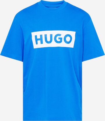 T-Shirt 'Nico' HUGO en bleu : devant