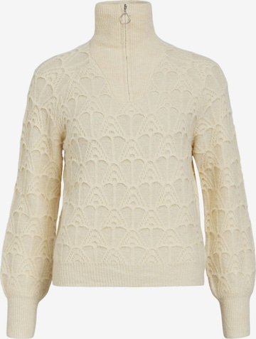 Pull-over 'Koro' OBJECT en beige : devant