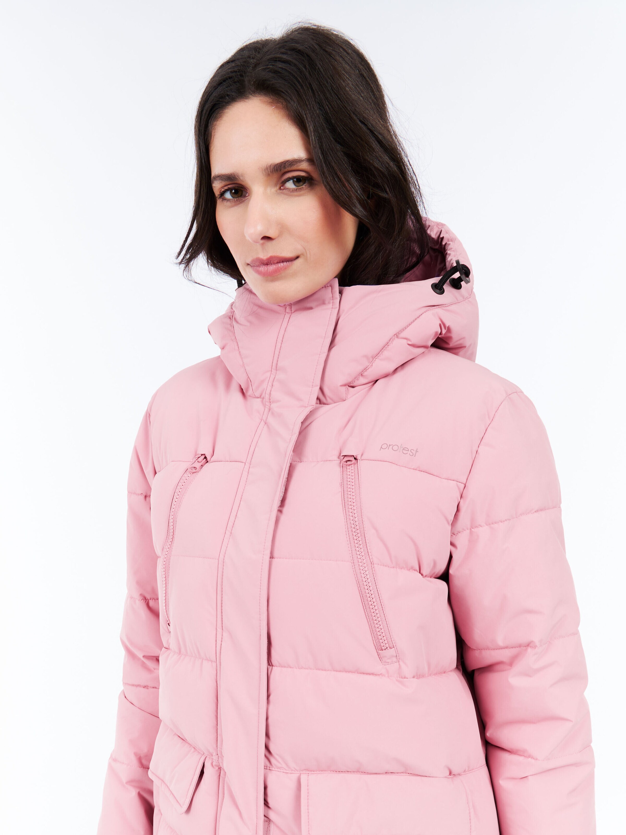 Manteau d’hiver 'PRTKooky' PROTEST en rose