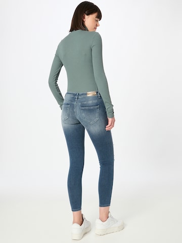 ONLY Skinny Jeans 'CORAL' in Blau