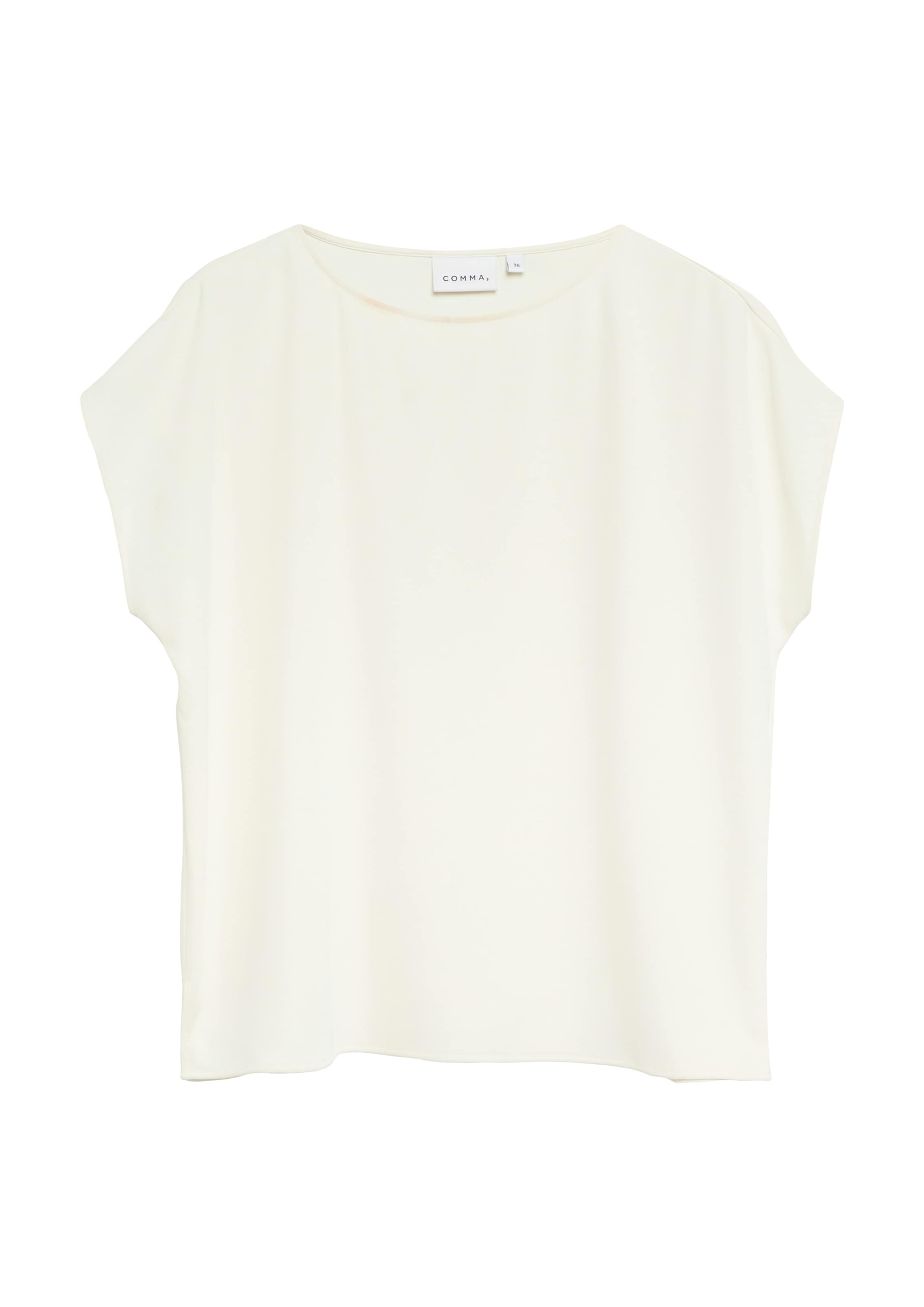 COMMA Blouse in Beige: voorkant