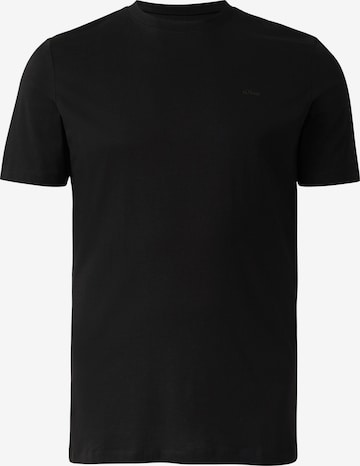 s.Oliver Shirt in Black: front