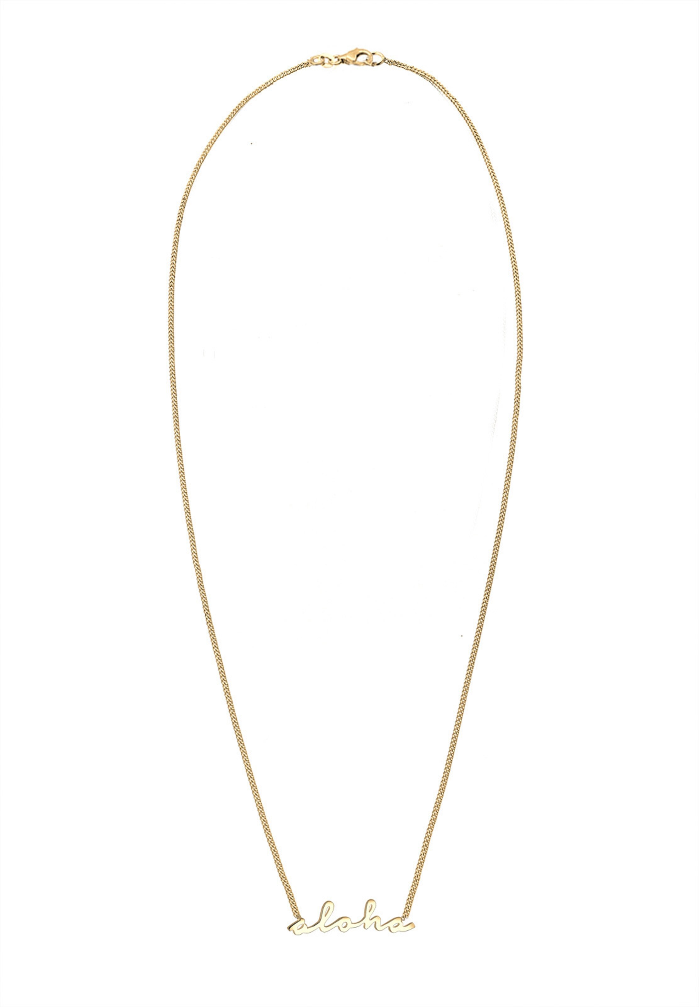 ELLI Necklace in Gold: front