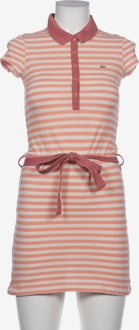 LACOSTE Dress in XS in Pink: front