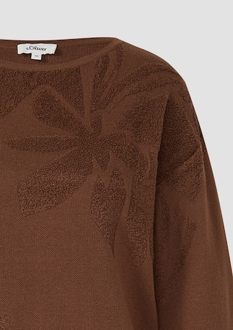 s.Oliver Свитер в Коричневый