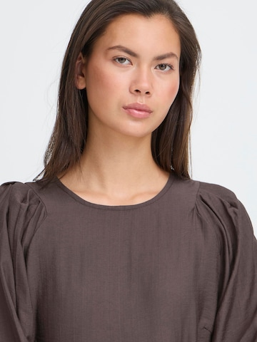 ICHI Blouse 'IHWILMA' in Brown