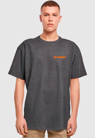 2Y Premium Shirt 'Last For Life' in Grey: front