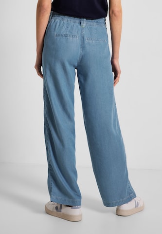 CECIL Loose fit Pants in Blue
