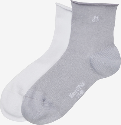 Marc O'Polo Socken in grau / weiß, Produktansicht