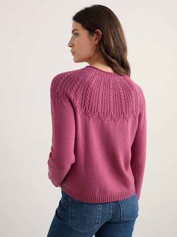 Seasalt Cornwall Strickjacke ' Sand Song' ' in Pink