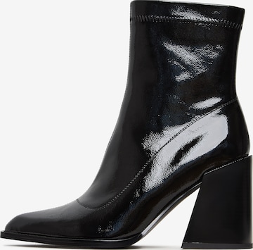 Bottines CESARE GASPARI en noir : devant