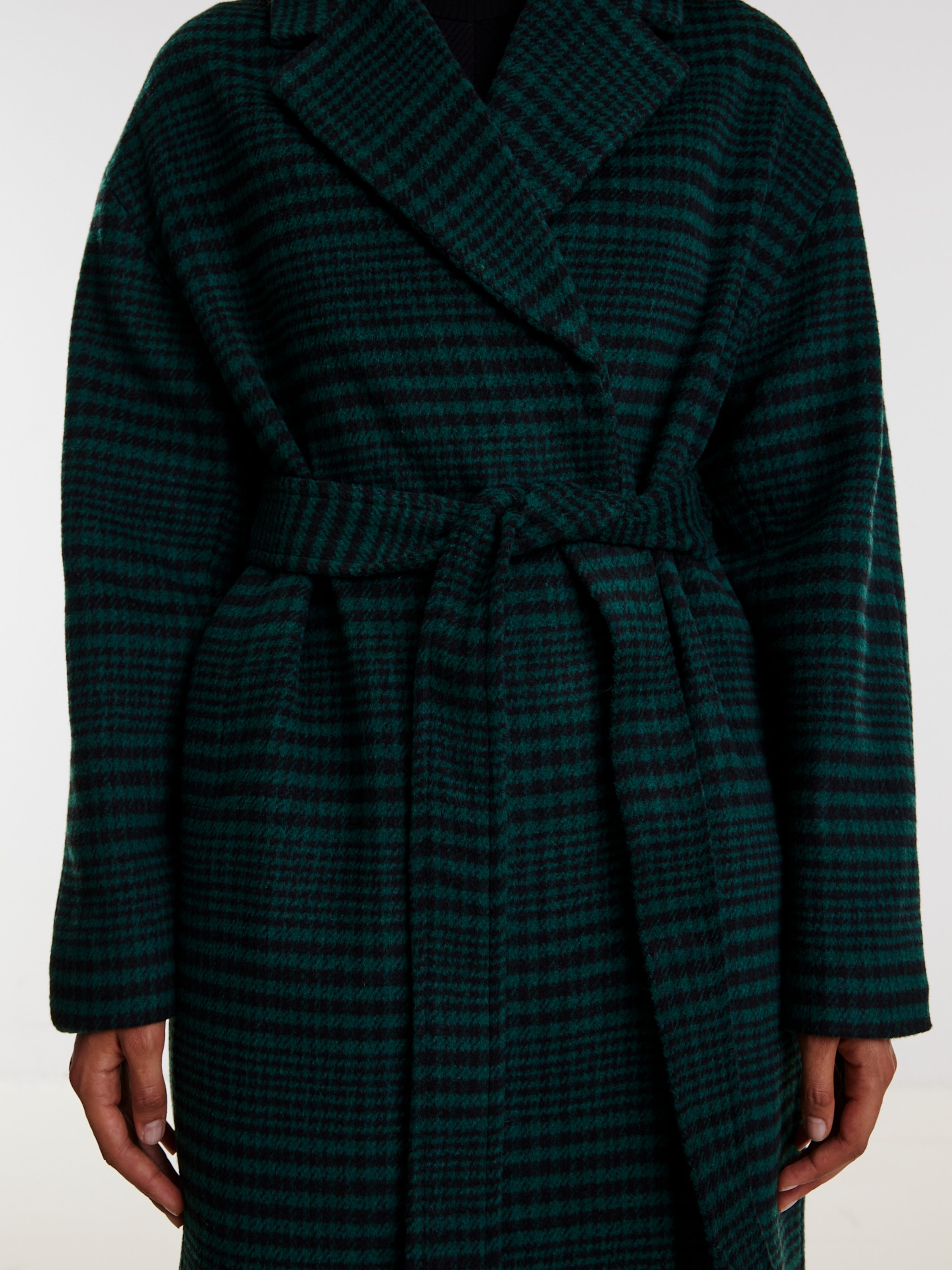 EDITED Produits Manteau mi-saison 'Uli' vert